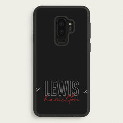 Racer Stripes Hamilton  - F1 Phone Case for Galaxy S9 Plus