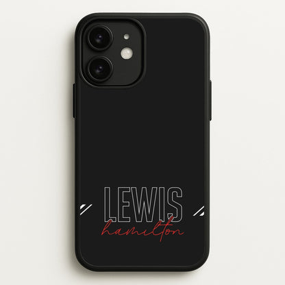 Racer Stripes Hamilton  - F1 Phone Case for iPhone 11
