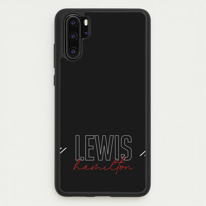 Racer Stripes Hamilton  - F1 Phone Case for Huawei P30 Pro