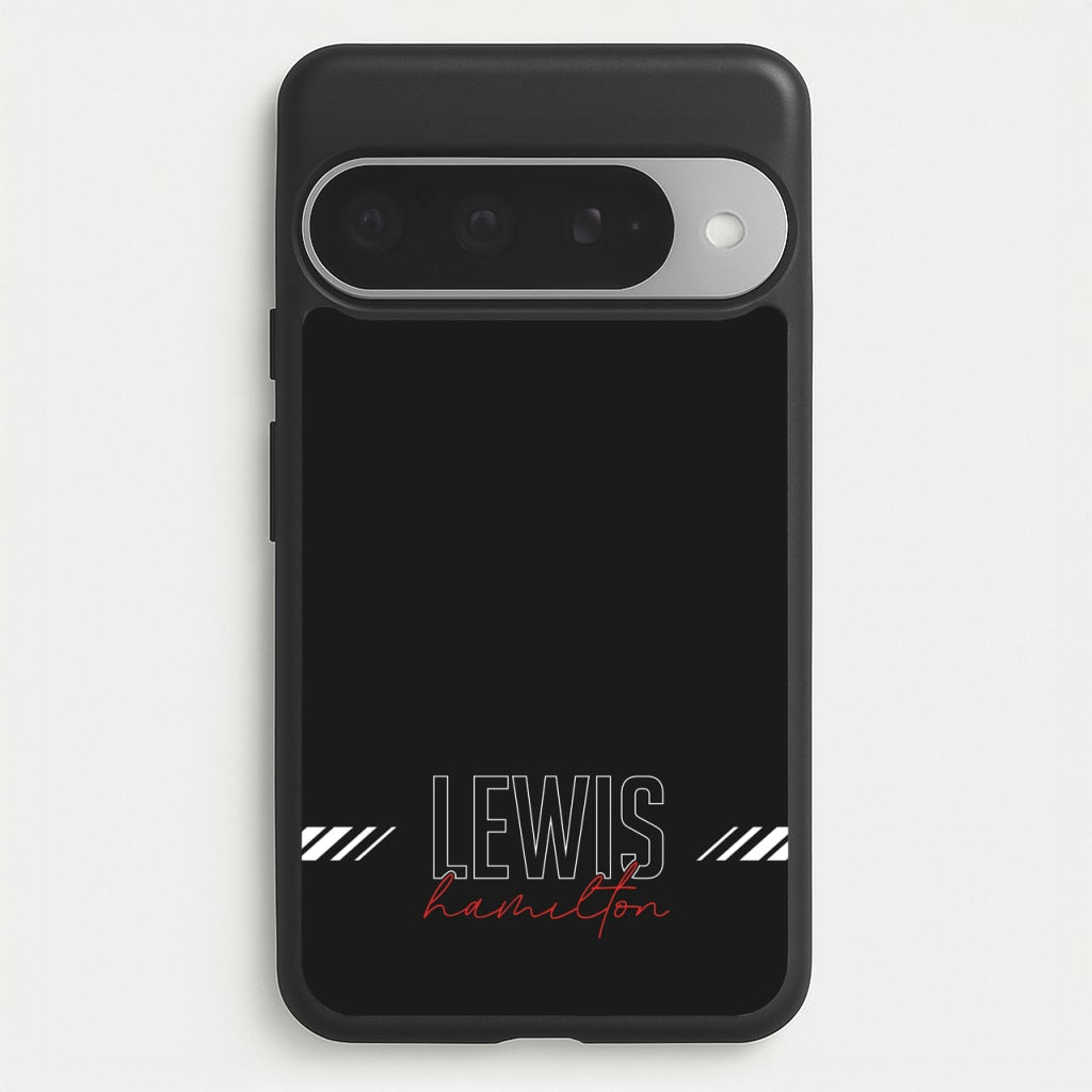 Racer Stripes Hamilton Phone Case for Google Pixel 10 Pro XL