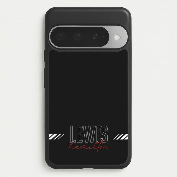 Racer Stripes Hamilton Phone Case for Google Pixel 10 Pro XL