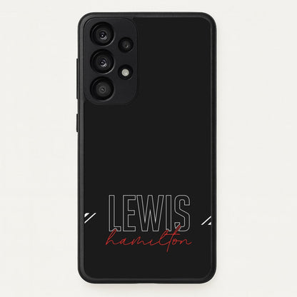 Racer Stripes Hamilton  - F1 Phone Case for Galaxy A53