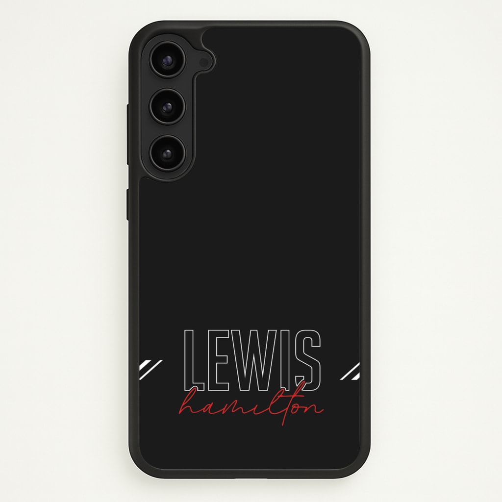 Racer Stripes Hamilton  - F1 Phone Case for Galaxy S23