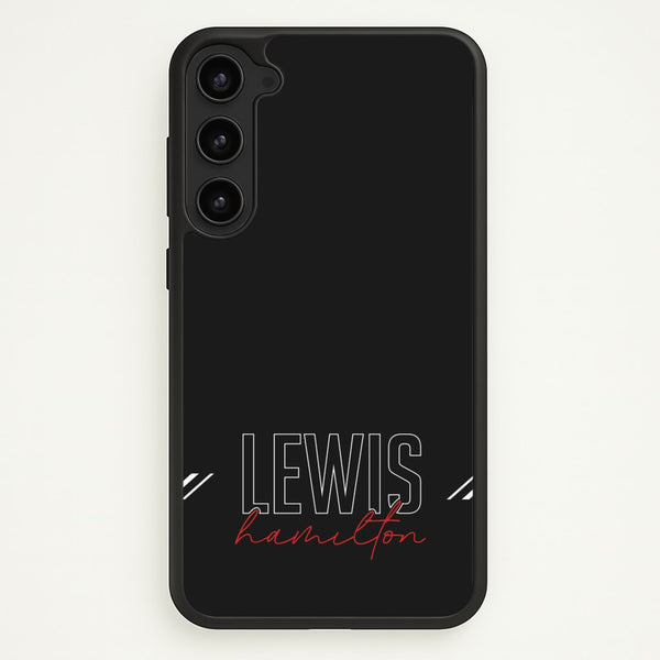 Racer Stripes Hamilton  - F1 Phone Case for Galaxy S23
