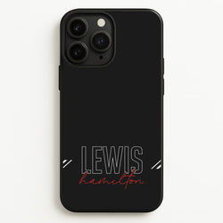 Racer Stripes Hamilton  - F1 Phone Case for iPhone 11 Pro Max