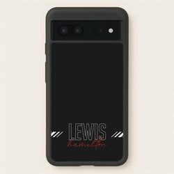 Racer Stripes Hamilton  - F1 Phone Case for Google Pixel 7