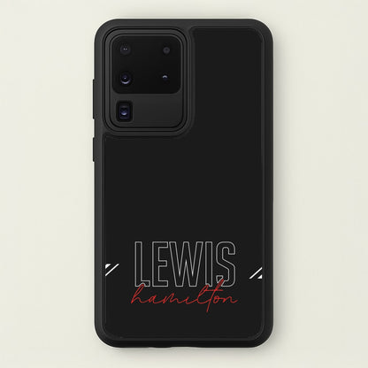 Racer Stripes Hamilton  - F1 Phone Case for Galaxy S20 Ultra