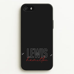 Racer Stripes Hamilton  - F1 Phone Case for iPhone 5 / 5s / SE 2016