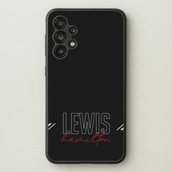 Racer Stripes Hamilton  - F1 Phone Case for Galaxy A13