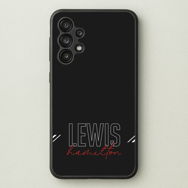 Racer Stripes Hamilton  - F1 Phone Case for Galaxy A13
