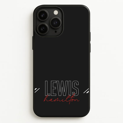 Racer Stripes Hamilton  - F1 Phone Case for iPhone 11 Pro