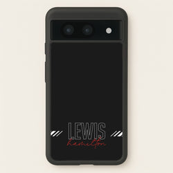 Racer Stripes Hamilton  - F1 Phone Case for Google Pixel 8a