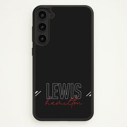 Racer Stripes Hamilton  - F1 Phone Case for Galaxy S23 Plus