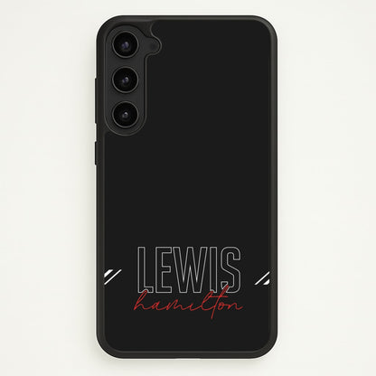Racer Stripes Hamilton  - F1 Phone Case for Galaxy S23 Plus