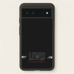 Racer Stripes Hamilton  - F1 Phone Case for Google Pixel 6