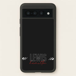 Racer Stripes Hamilton  - F1 Phone Case for Google Pixel 7 Pro