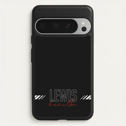 Racer Stripes Hamilton  - F1 Phone Case for Google Pixel 9 Pro XL