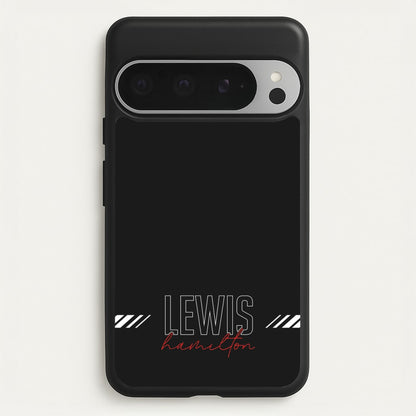 Racer Stripes Hamilton  - F1 Phone Case for Google Pixel 9 Pro XL