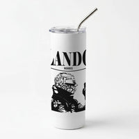 Lando Black And Green  Skinny Tumbler