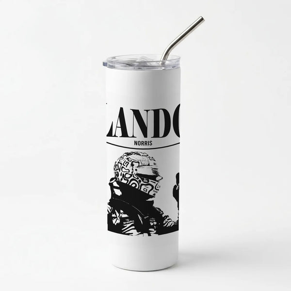 Lando Black And Green  Skinny Tumbler