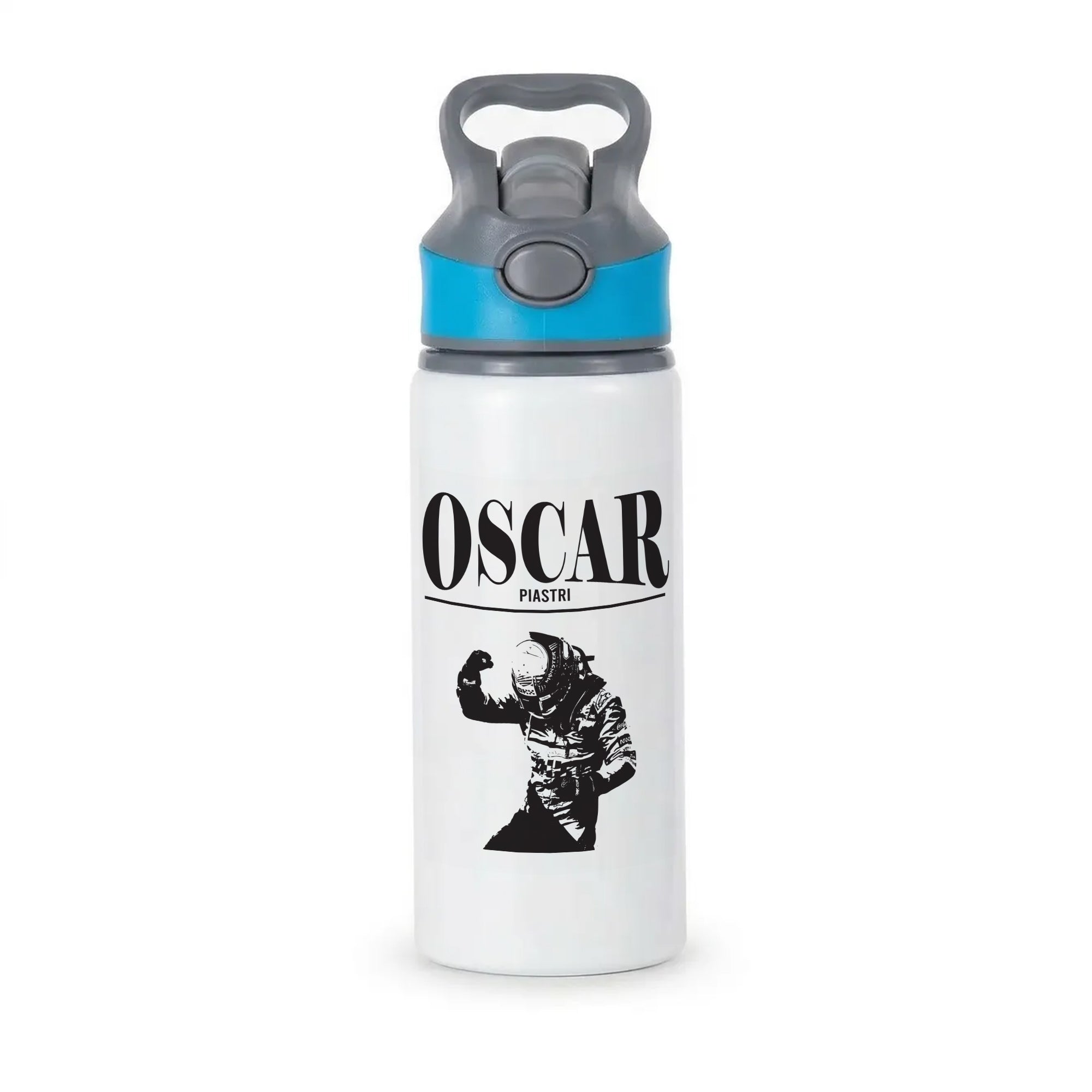 Oscar Orange And Black Active Water Bottle - Blue