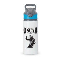 Oscar Orange And Black Active Water Bottle - Blue