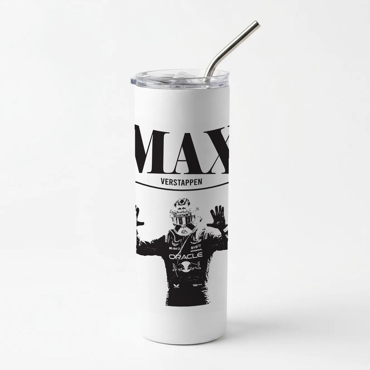 Max Blue And Red Skinny Tumbler