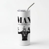 Max Blue And Red Skinny Tumbler