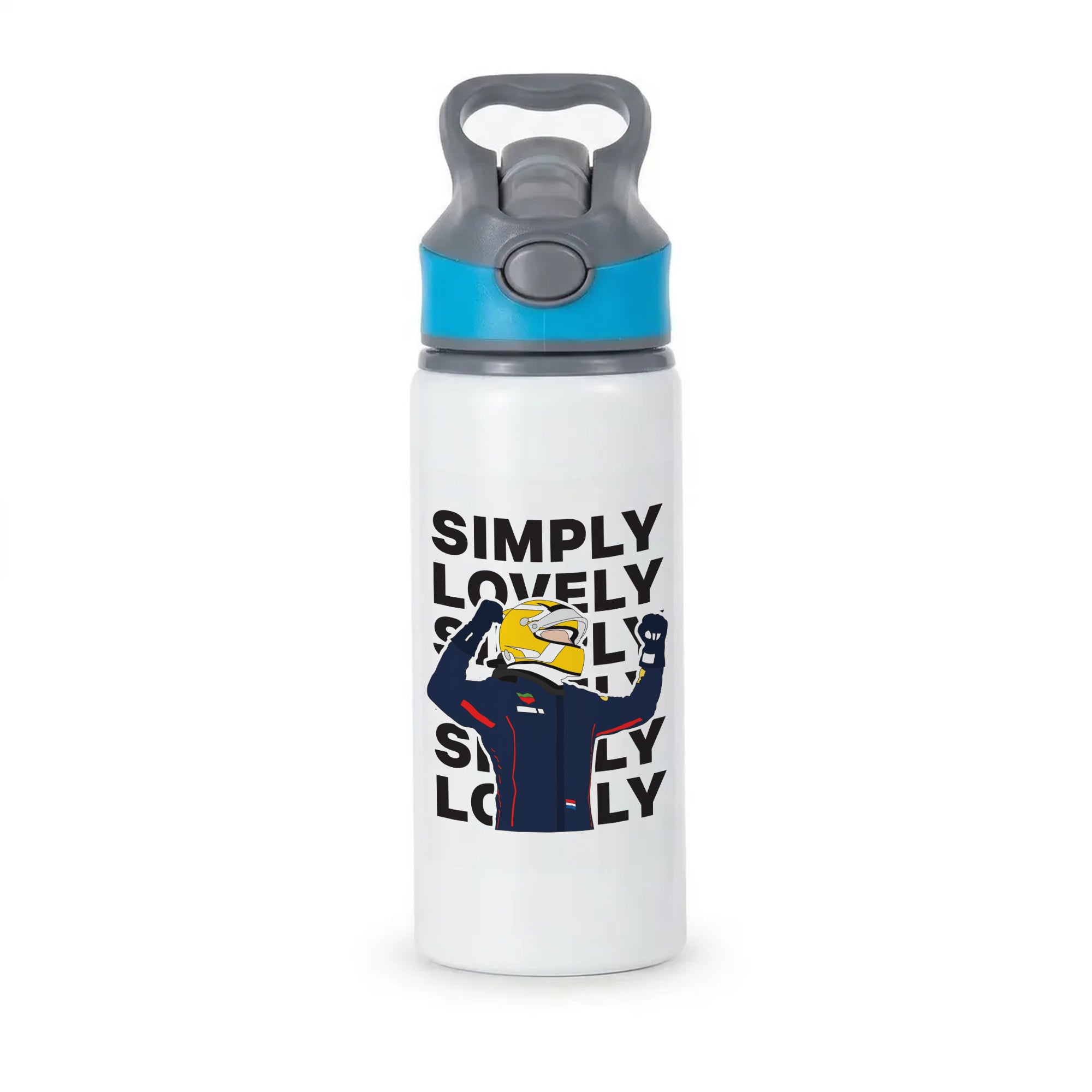 Max Simply Lovely Active Water Bottle - Blue