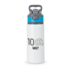 Gasly Helmet 2026 Active Water Bottle - Blue
