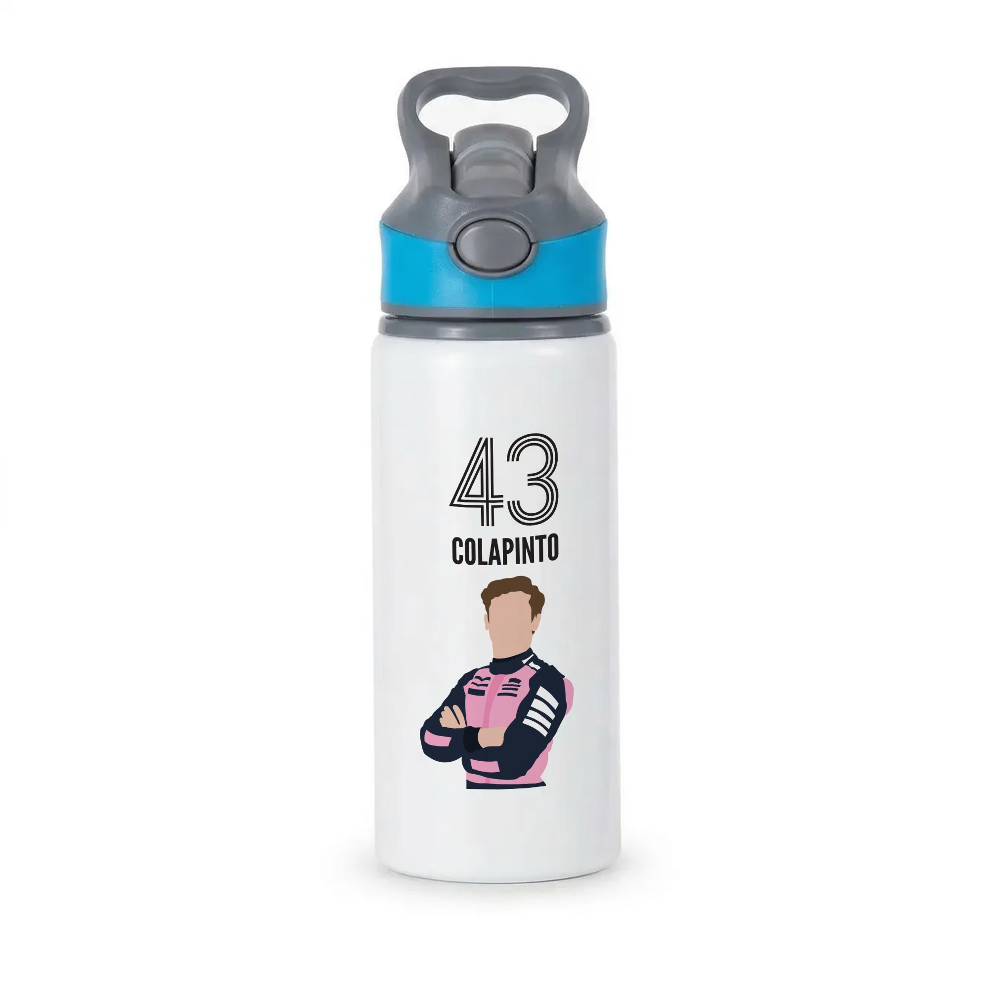 Colapinto 2026 Active Water Bottle - Blue
