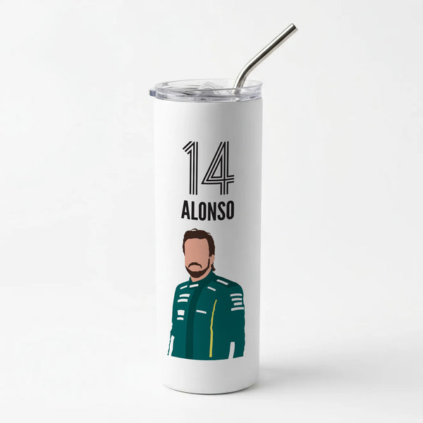 Alonso 2026 Skinny Tumbler