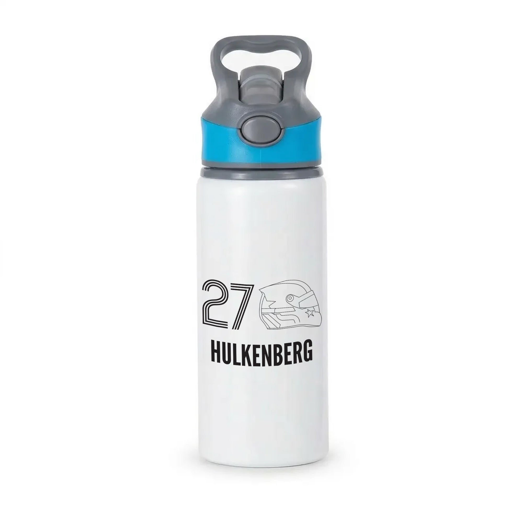 Hulkenberg Helmet 2026 Active Water Bottle - Blue