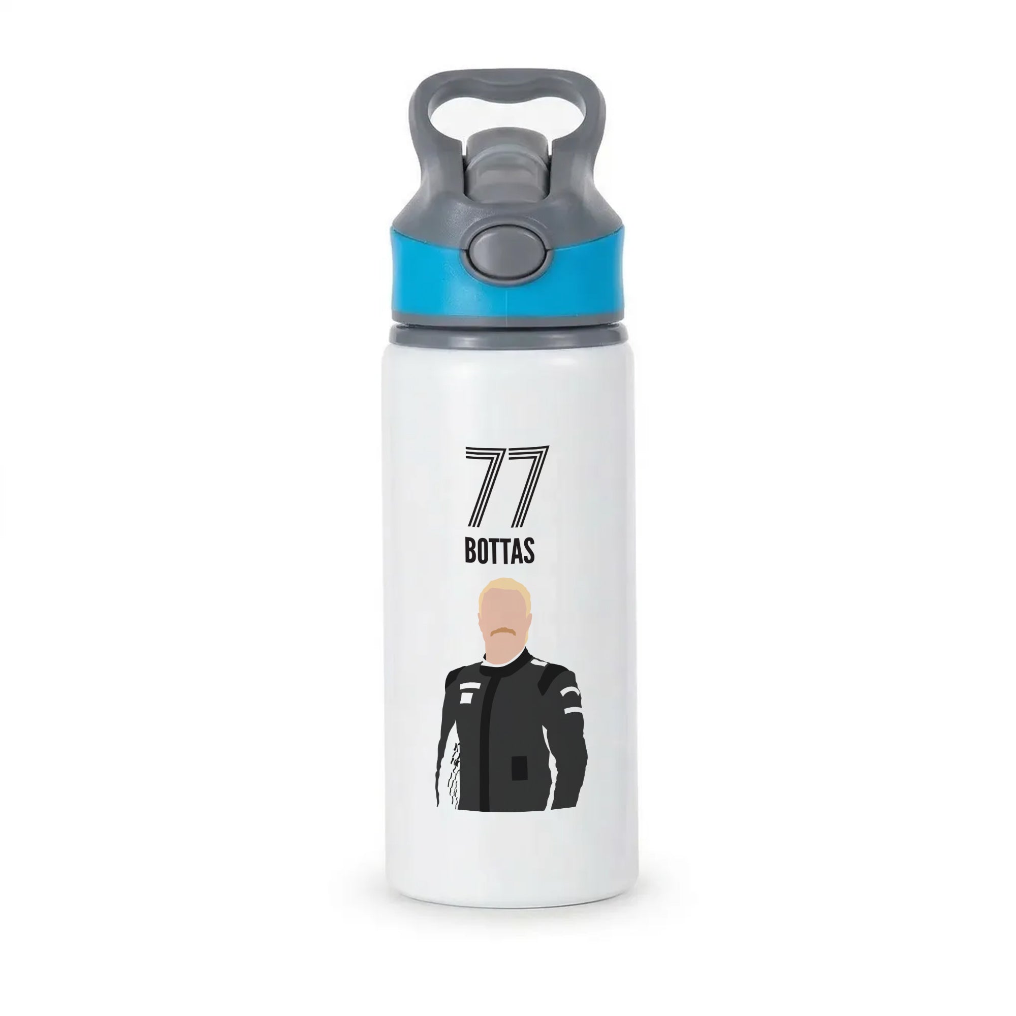 Bottas 2026 Active Water Bottle - Blue