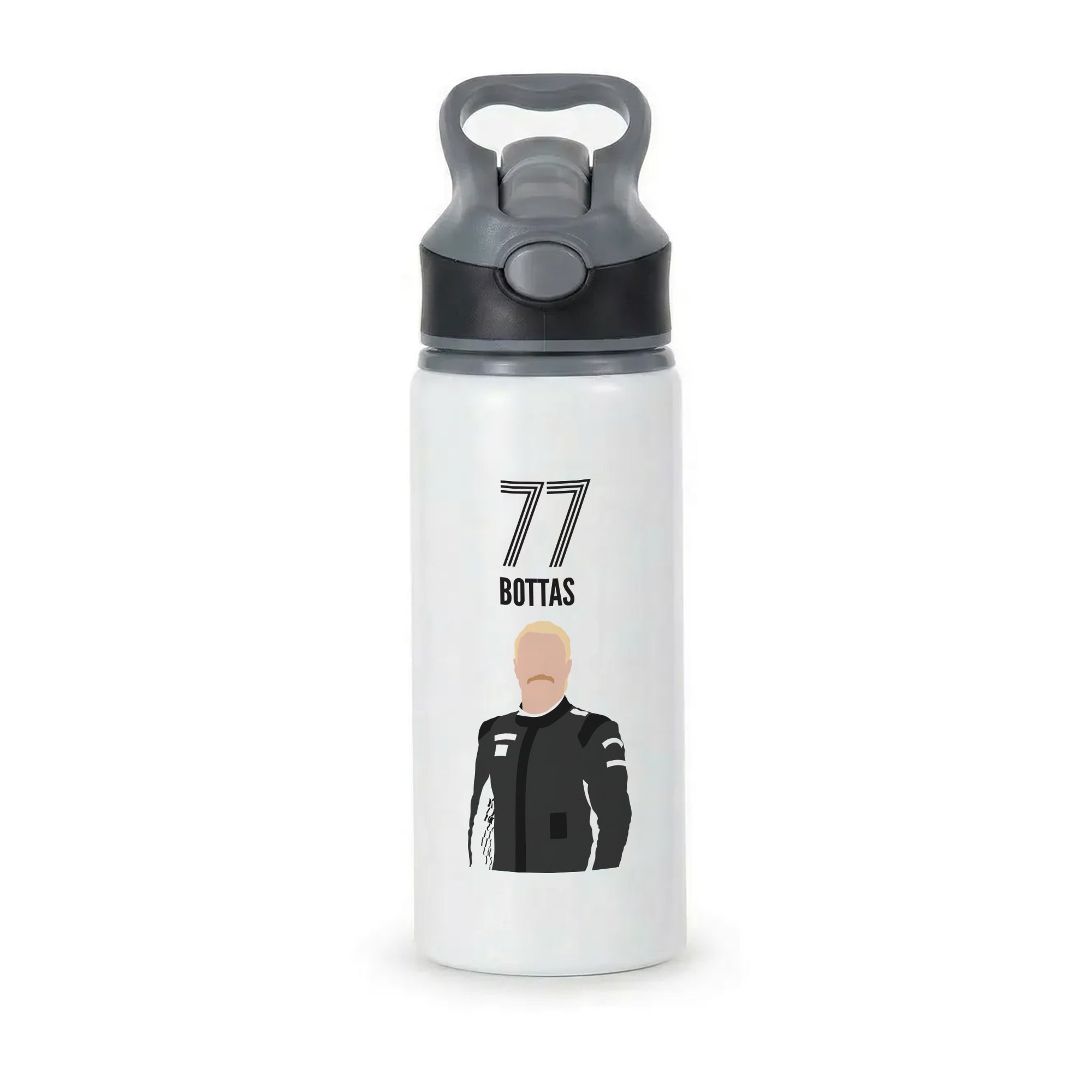 Bottas 2026 Active Water Bottle - Black