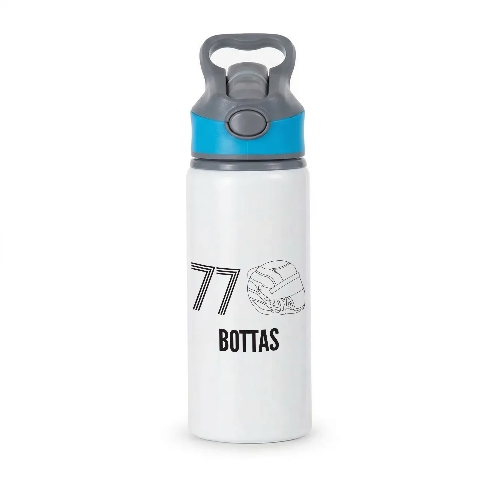 Bottas Helmet 2026 Active Water Bottle - Blue