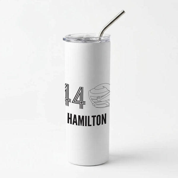 Hamilton Helmet 2026 Skinny Tumbler