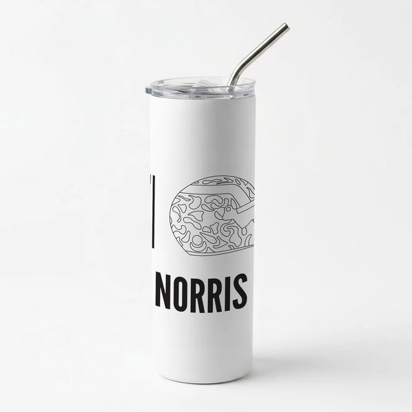 Norris Helmet 2026 Skinny Tumbler