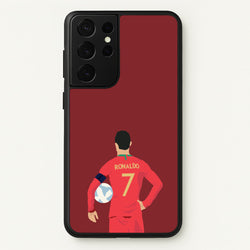 Ronaldo - Football  - Football Phone Case for Galaxy S21 Ultra