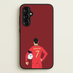 Ronaldo - Football  - Football Phone Case for Galaxy A54
