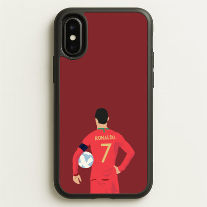 Ronaldo - Football  - Football Phone Case for iPhone X / XS