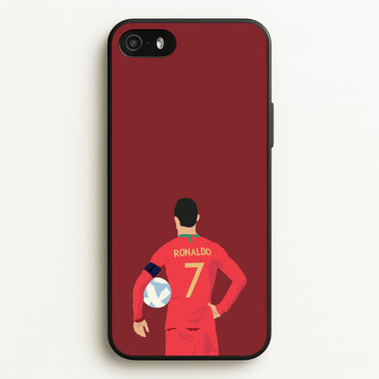 Ronaldo - Football  - Football Phone Case for iPhone 5 / 5s / SE 2016