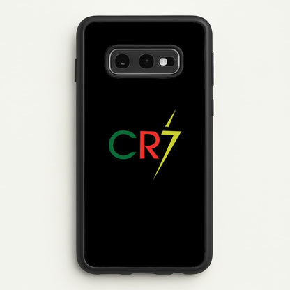 CR7 - Football  - Football Phone Case for Galaxy S10e