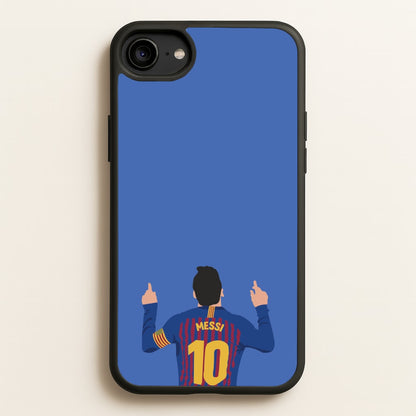 Messi - Football  - Football Phone Case for iPhone 6 / 7 / 8 / SE