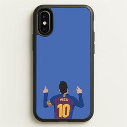Messi - Football  - Football Phone Case for iPhone X / XS