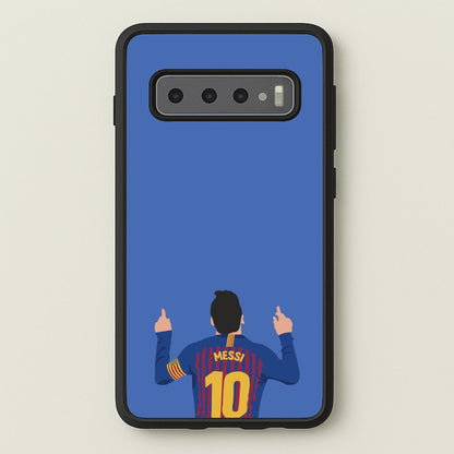 Messi - Football  - Football Phone Case for Galaxy S10