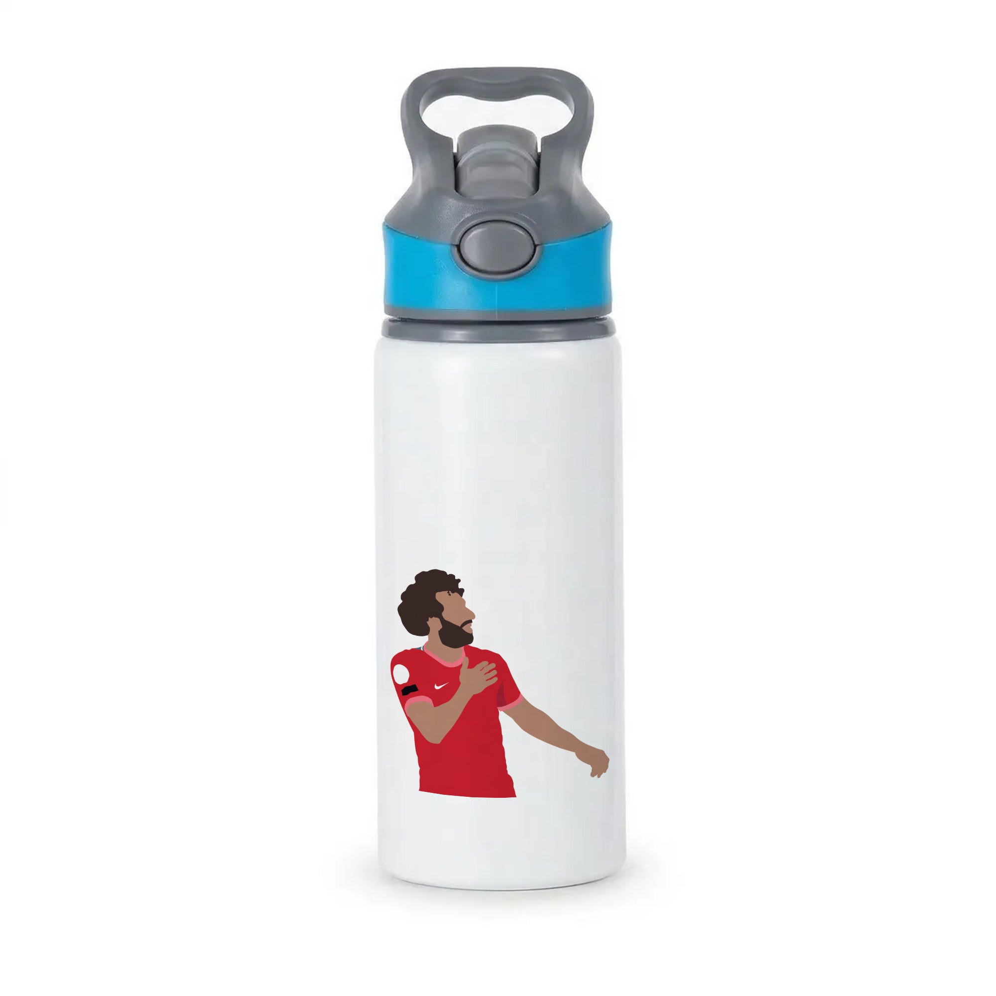 Salah - Football Active Water Bottle - Blue