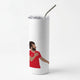 FootballSkinny Tumblers