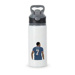 Mbappe - Football Active Water Bottle - Black