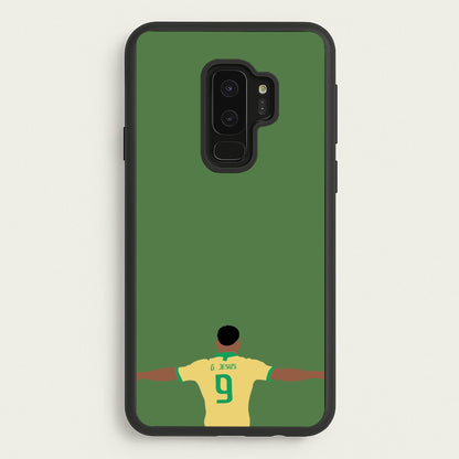 Jesus - Football  - Football Phone Case for Galaxy S9 Plus